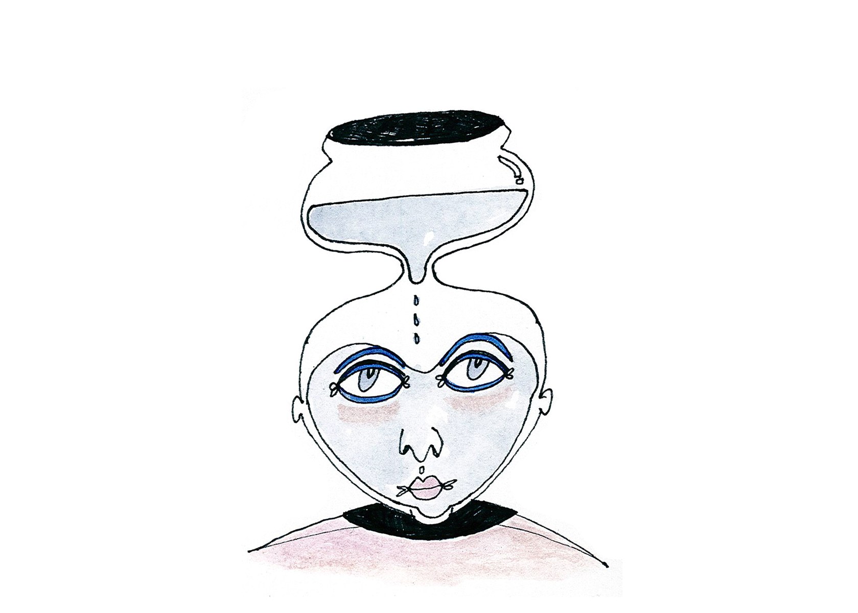 Hourglass-man