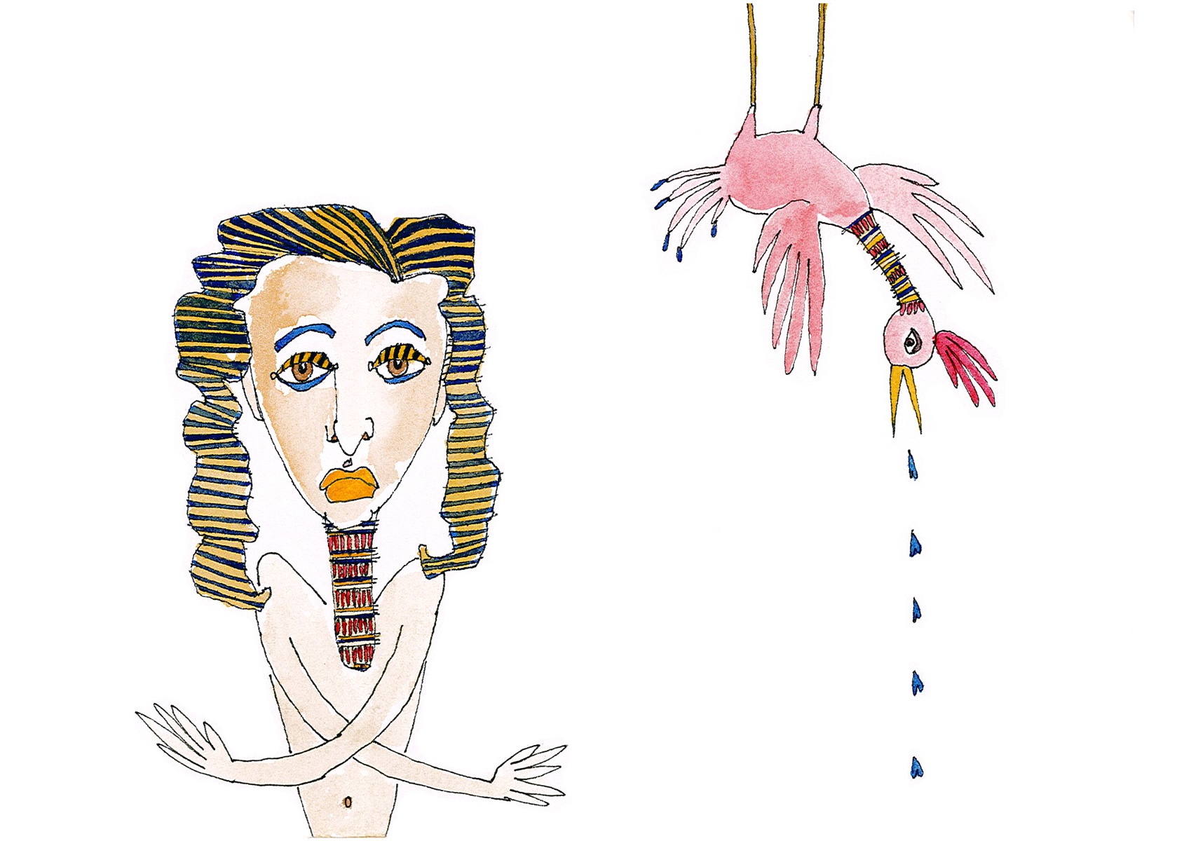King-tut-and-chicken